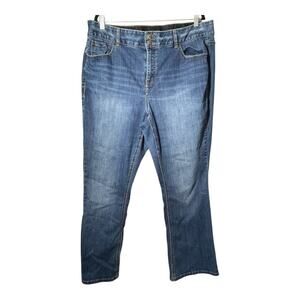 Lane Bryant High Rise Boot Cut Jeans Size 20 Bootcut Stretch